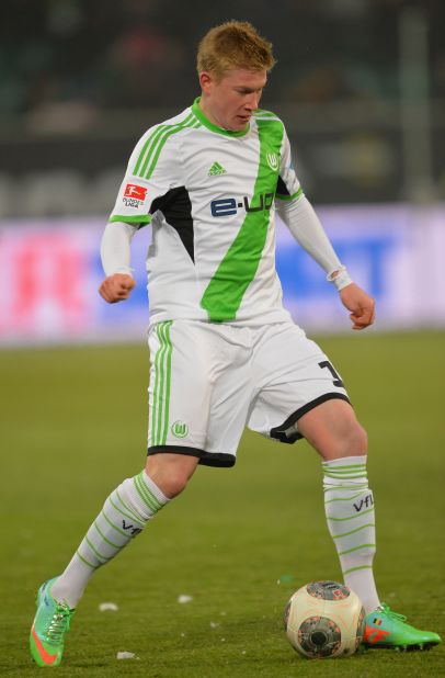 Winger Kevin de Bruyne was another player to exit Stamford Bridge. The Belgian joined German club Wolfsburg for a reported $27 million on a five-year contract.