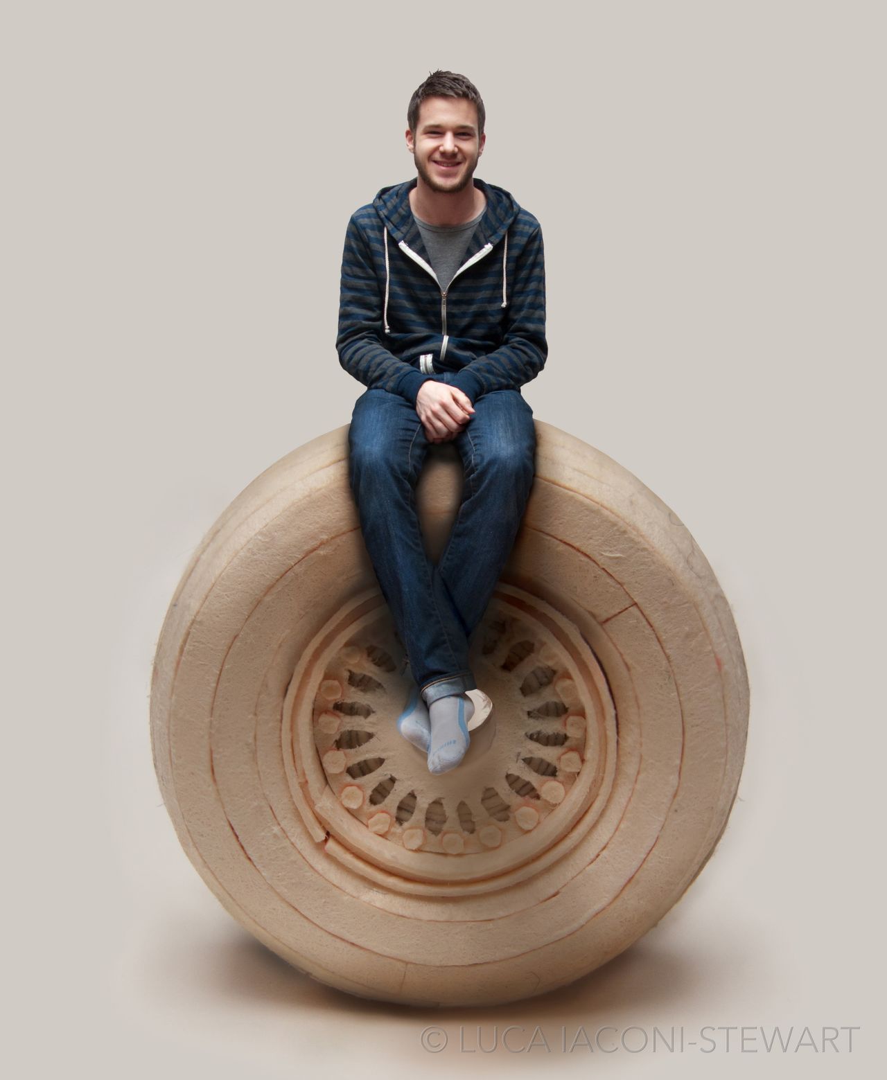 Meet the model-maker: Luca Iaconi-Stewart.