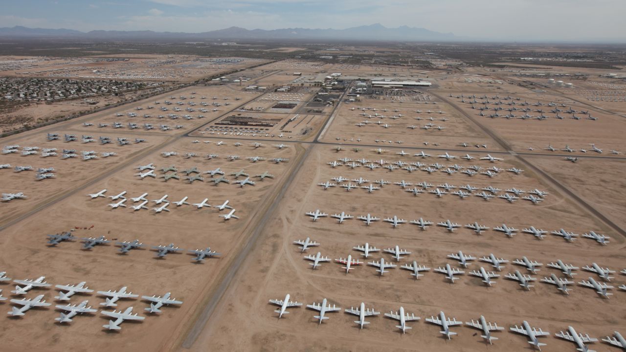 The Arizona aircraft boneyard.