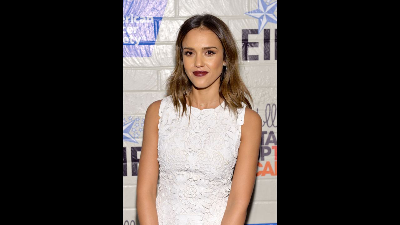 Jessica Alba dipped her toe in the short-hair trend in January when she debuted what celebrity hairstylist Jen Atkin called a "fashion bob." Alba's look is all about keeping the front long and the ends textured.