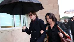 FLORENCE, ITALY - JANUARY 30: Raffaele Sollecito arrives at the Nuovo Palazzo di Giustizia courthouse of Florence for the final verdict of the Amanda Knox and Raffaele Sollecito retrial on January 30, 2014 in Florence, Italy. Meredith Kercher was murdered in her bedroom on November 1st, 2007 in Perugia. On March 25, 2013 the verdict that declared Knox and Sollecito innocent and accused Rudy Guede of the murder was cancelled and the trial had to restart in Florence. (Photo by Franco Origlia/Getty Images)