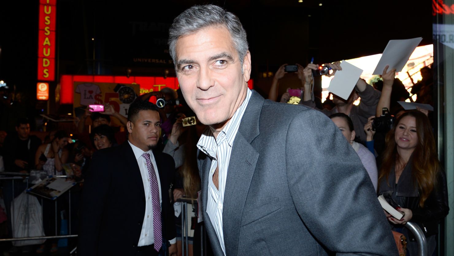 Clooney is a rare public figure with the credibility, courage, and magnetism, says Jeremy Barnicle.