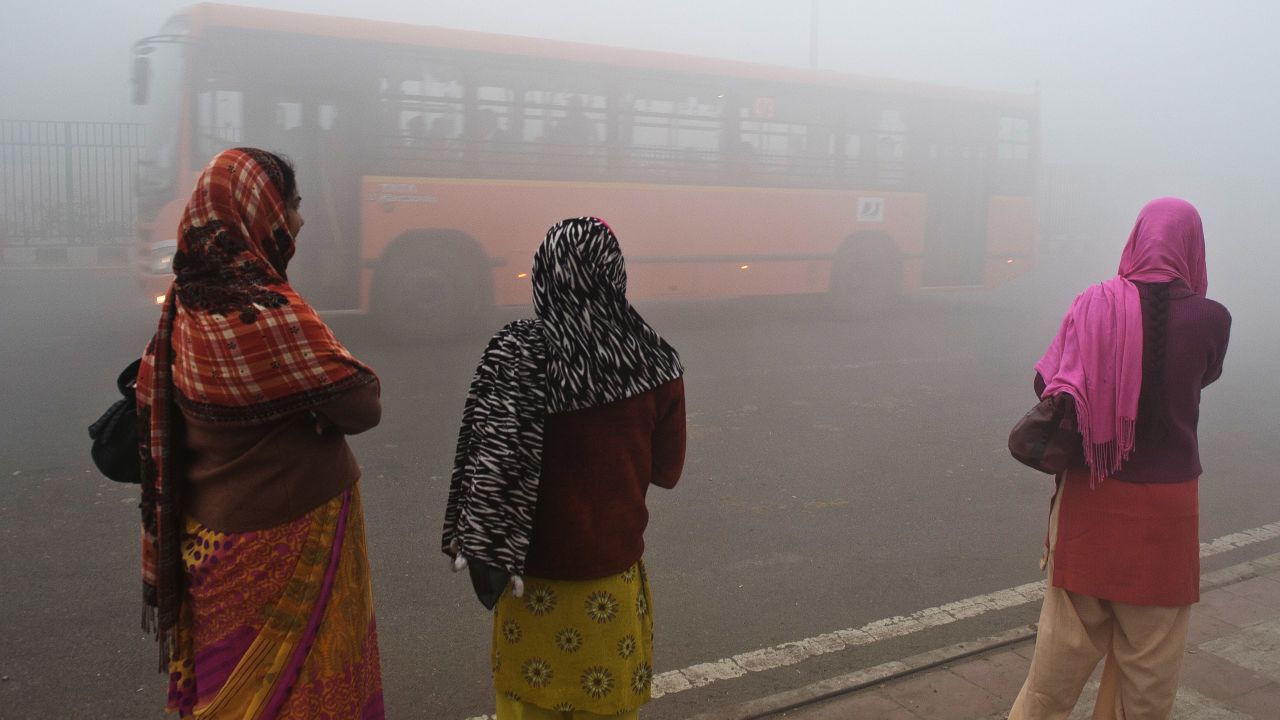 New Delhi smog can hit 60 times safe levels, India's Center for Science and Environment (CSE) says.