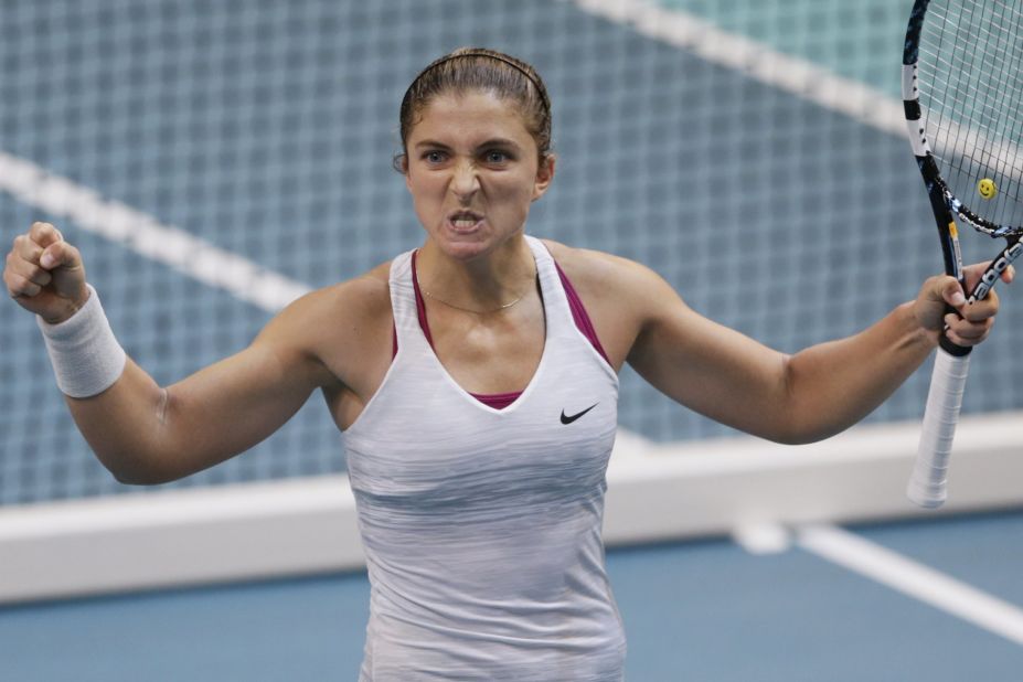 The 22-year-old will next play Italy's Sara Errani after the 2012 French Open finalist won an epic three-hour semifinal against home hope Alize Cornet.