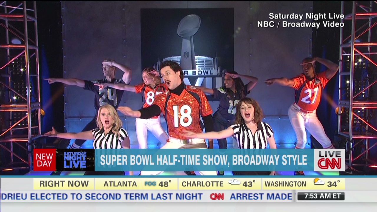 SNL' mocks Super Bowl halftime show