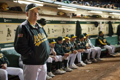 Hoffman plays manager Art Howe in the 2011 hit "Moneyball." The real Art Howe was reportedly not pleased with how he was portrayed in the film but <a href="http://www.tmz.com/2014/02/02/philip-seymore-hoffman-art-howe-moneyball-forgive/?adid=sidebarwidget-tmzsports" target="_blank" target="_blank">told TMZ Sports</a> he didn't blame Hoffman. "He was just playing the part he was given," Howe said.<br />