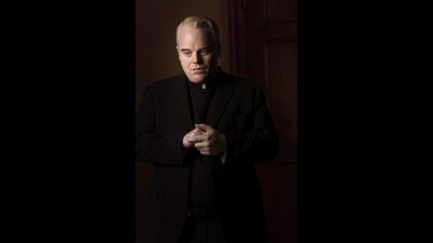 In 2008's "Doubt," Hoffman plays Father Brendan Flynn, a Catholic priest accused of having an inappropriate relationship with a male student. This was yet another film that got Hoffman supporting actor nominations for the Oscars and the Golden Globes.