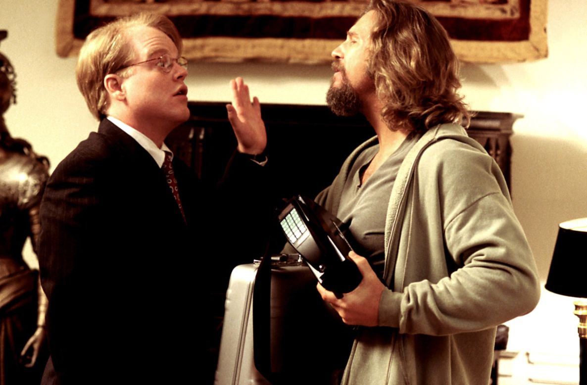 Hoffman plays Brandt, Mr. Lebowski's personal assistant, in the 1998 cult comedy hit "The Big Lebowski."