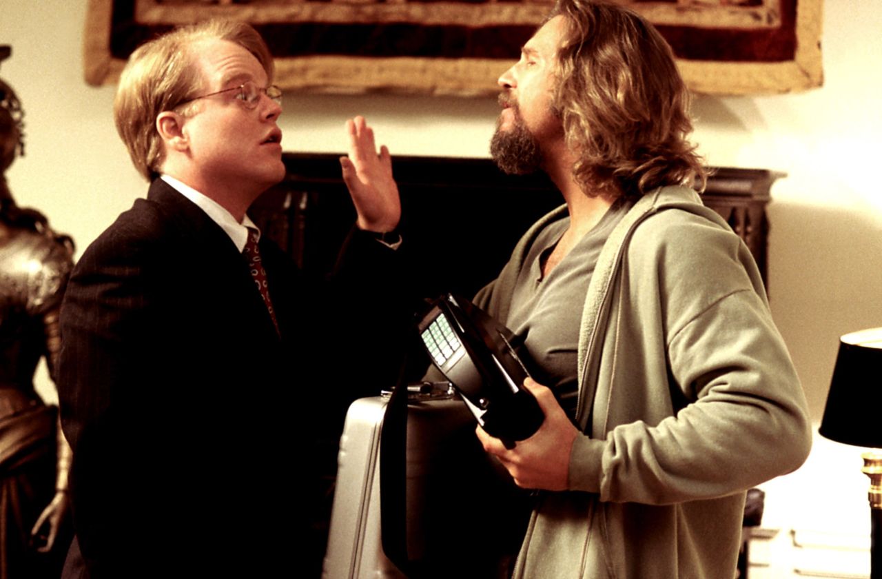 Hoffman plays Brandt, Mr. Lebowski's personal assistant, in the 1998 cult comedy hit "The Big Lebowski."