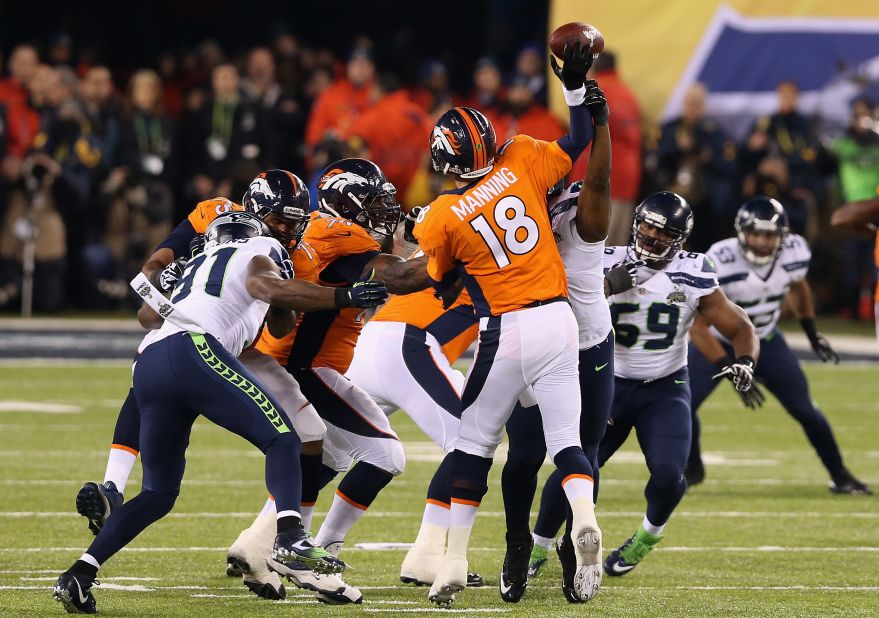 Super Bowl XLVIII: Denver Broncos and Seattle Seahawks Face-Off