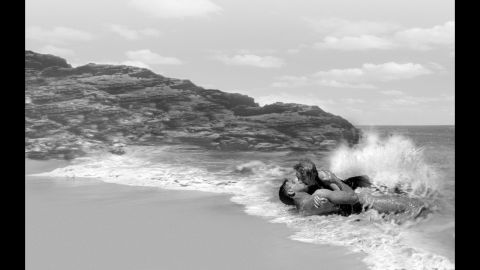 <strong>"From Here to Eternity" (1954):</strong> Facing the strict movie censorship of the 1950s, director Fred Zinnemann's version of "From Here to Eternity" considerably toned down James Jones' tough and profane novel about military life in Hawaii on the eve of the Pearl Harbor attack. But Burt Lancaster and Deborah Kerr's sexy tryst on the beach made waves among moviegoers.