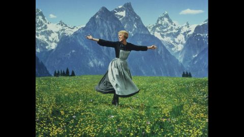 <strong>"The Sound of Music" (1966):</strong> Forget the <a href="http://www.cnn.com/2013/12/06/showbiz/tv/sound-of-music-live-nbc/">recent live broadcast of the Richard Rodgers and Oscar Hammerstein musical</a> on NBC with Carrie Underwood. For many movie fans, Julie Andrews remains the one and only Maria, governess to the von Trapp children in Austria on the eve of World War II. Marni Nixon, who dubbed the singing voices of Natalie Wood in "West Side Story," Deborah Kerr in "The King and I" and Audrey Hepburn in "My Fair Lady," had her first on-screen role as a nun. Not only did "The Sound of Music" win best picture, it was also for a time the biggest moneymaker ever.