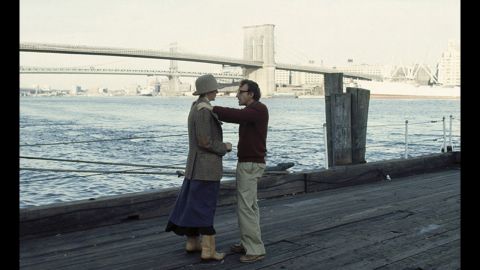 <strong>"Annie Hall" (1978):</strong> Moviegoers fell in love with Diane Keaton in her Oscar-winning role as the ditsy, insecure heroine of Woody Allen's autobiographical "Annie Hall." Her thrift-store fashions and offbeat sayings ("La-di-da, la-di-da") became hallmarks of the late '70s. Allen won Oscars for best director and original screenplay (with Marshall Brickman) for the film.