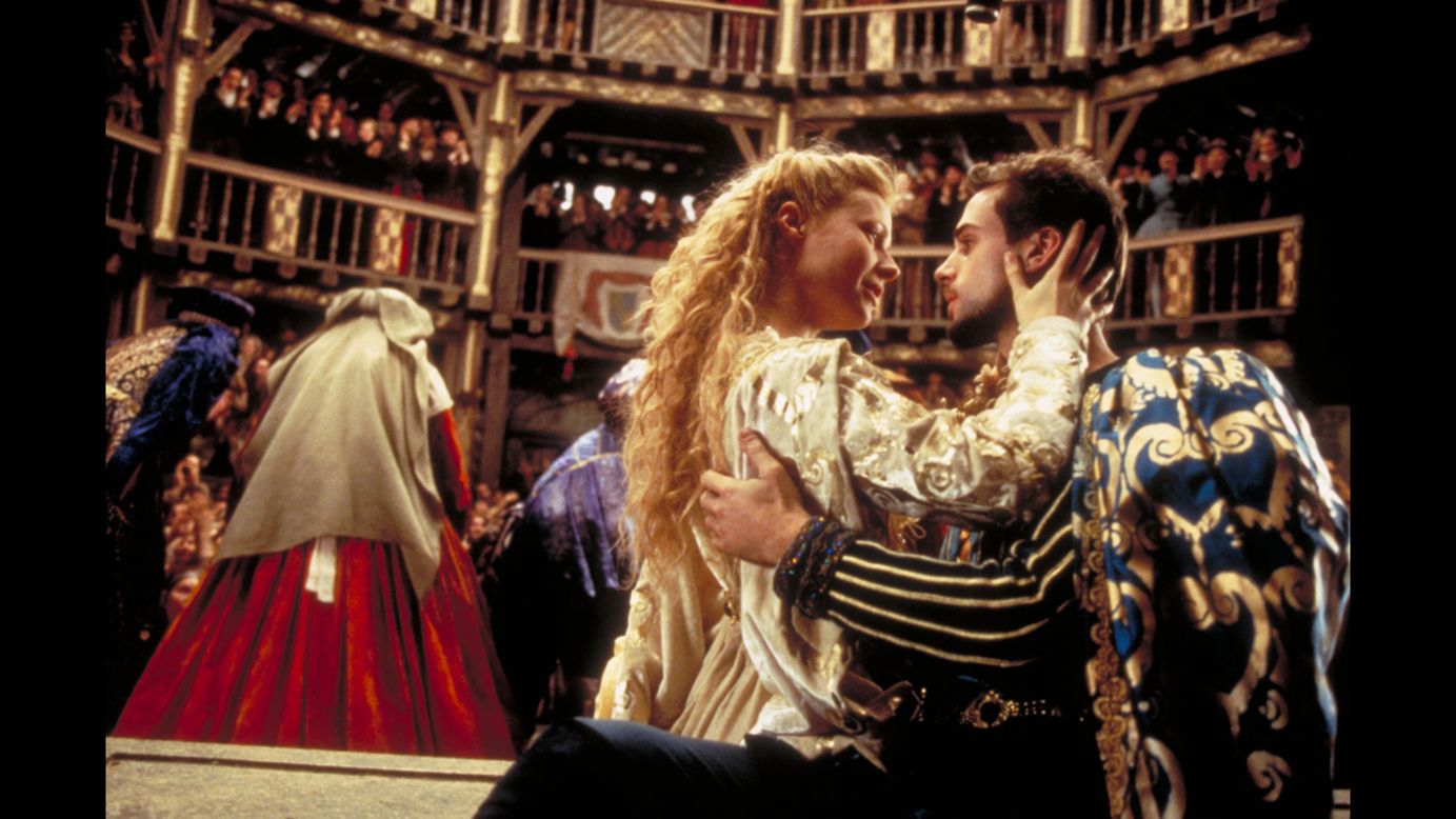 In 1999 "Shakespeare in Love" starring Gwyneth Paltrow and Joseph Fiennes is well liked enough, but few expect it to beat "Saving Private Ryan" for best picture. It did.  