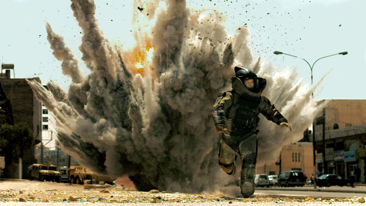 <strong>"The Hurt Locker" (2010):</strong> In a David-vs.-Goliath scenario, "Avatar," James Cameron's big-budget box office king, was pitted against "The Hurt Locker," a low-budget film about a bomb disposal unit in the Iraq War. "The Hurt Locker" won six Oscars, including best picture and best director (Kathryn Bigelow, one of Cameron's ex-wives).