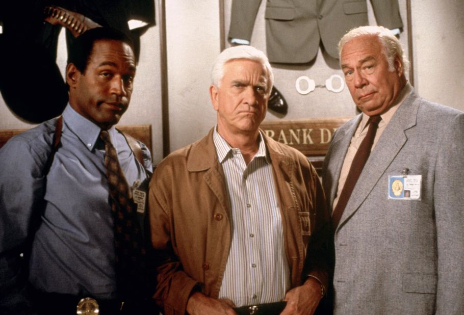 <strong>"The Naked Gun: From the Files of Police Squad"</strong> featured O.J. Simpson, Leslie Nielsen (also in "Airplane!" and "Airplane II") and George Kennedy. Its laughs feel just as goofy as when it was released in 1988. (Available now.)