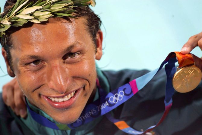Thorpe won two more gold medals at the 2004 Athens Games -- taking his collection to five in total and securing his standing as Australia's most successful Olympian.