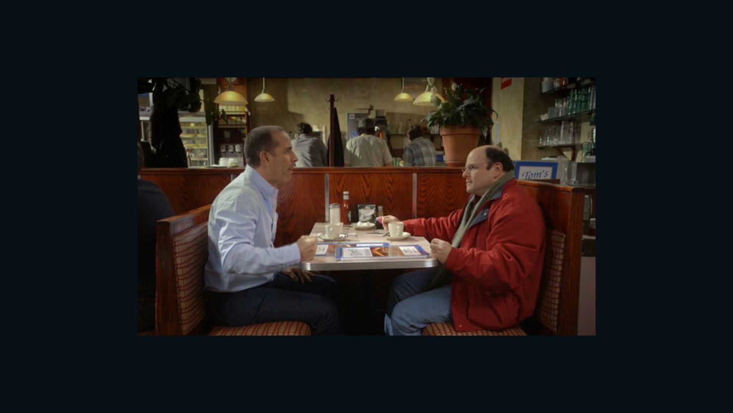 Jerry Seinfeld and Jason Alexander reunite for a commercial, of sorts, during the Super Bowl.