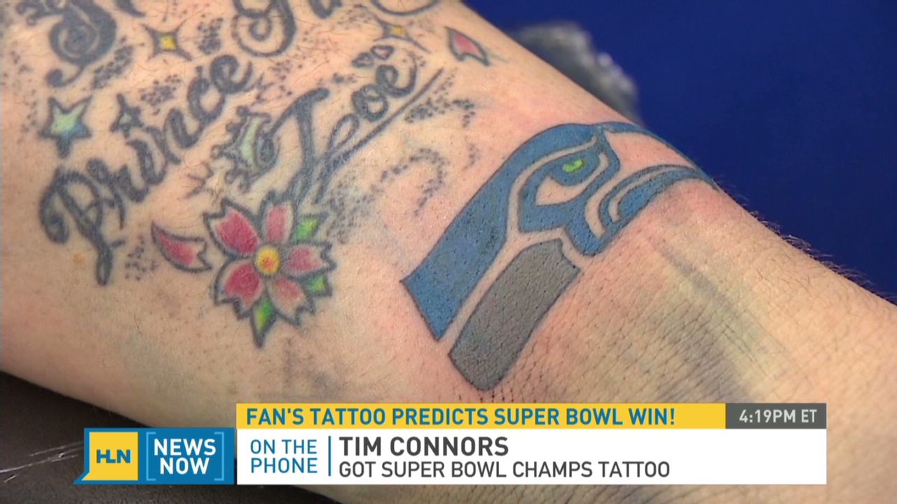 PHOTO: Seahawks fan gets Super Bowl Champs tattoo