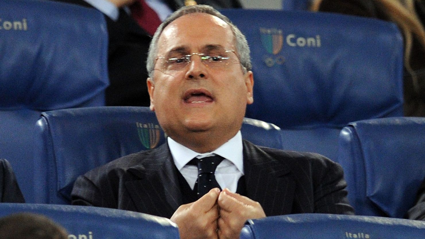 Italian entreprenuer Claudio Lotito has been president of Lazio since 2004.