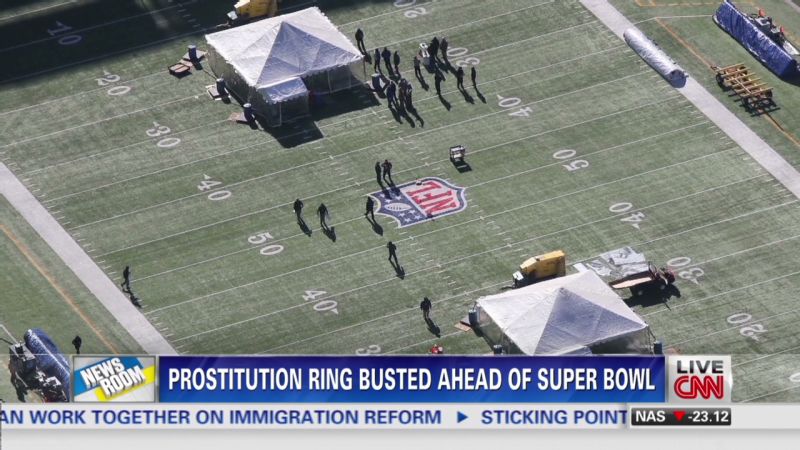 Eyeing sex trafficking at the Super Bowl