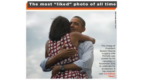 4.4 million "likes" makes this Facebook's most "liked" photo.