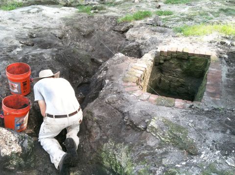 At the site of an extensive development project in downtown Miami, archaeologists say they have uncovered a village dating back to 500-600 B.C.