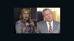 Hillary Clinton and Jeb Bush are considered early contenders for 2016 nominations.