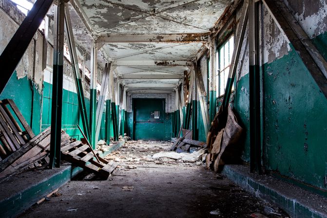 The Scranton Lace Factory in Scranton, Pennsylvania, closed in 2002 and is being cleared out to be developed into upscale apartments, shops and restaurants. "I love this location," Chris Dolan said. "I always find something new to photograph."