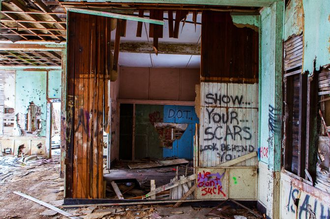 Vandals and the elements have destroyed the three remaining buildings of the Lackawanna County Tuberculosis Hospital, which is known to locals as the West Mountain Sanitarium. 