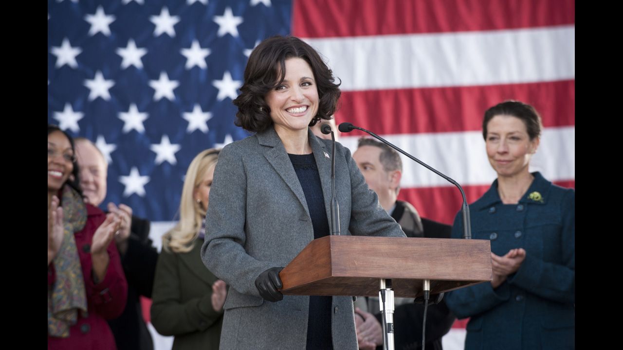 These days, Louis-Dreyfus is enjoying continued success with a starring role on the HBO series "Veep," which won her a Screen Actors Guild Award.
