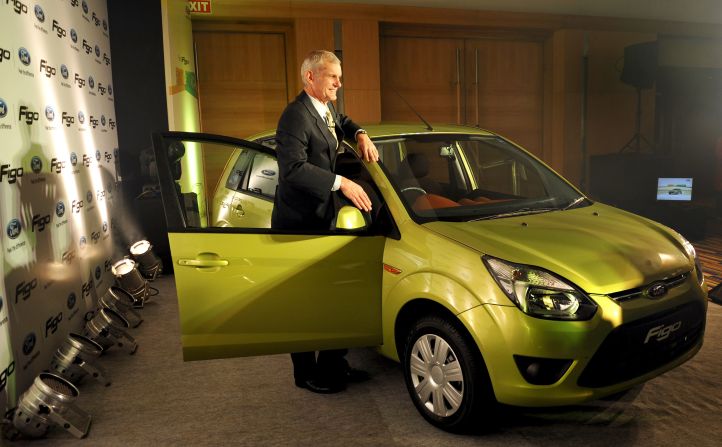 Ford hopes its new Figo Concept compact sedan will be a hit at New Delhi's Auto Expo 2014.