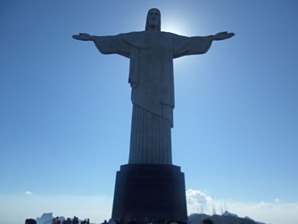 Mercedes driver Lewis Hamilton choose a personal photo to donate to the charity auction."I stopped off in Rio before going to the race and visited the Christ the Redeemer statue," he explains. "These moments remind me how blessed I am to have the best job in the world."