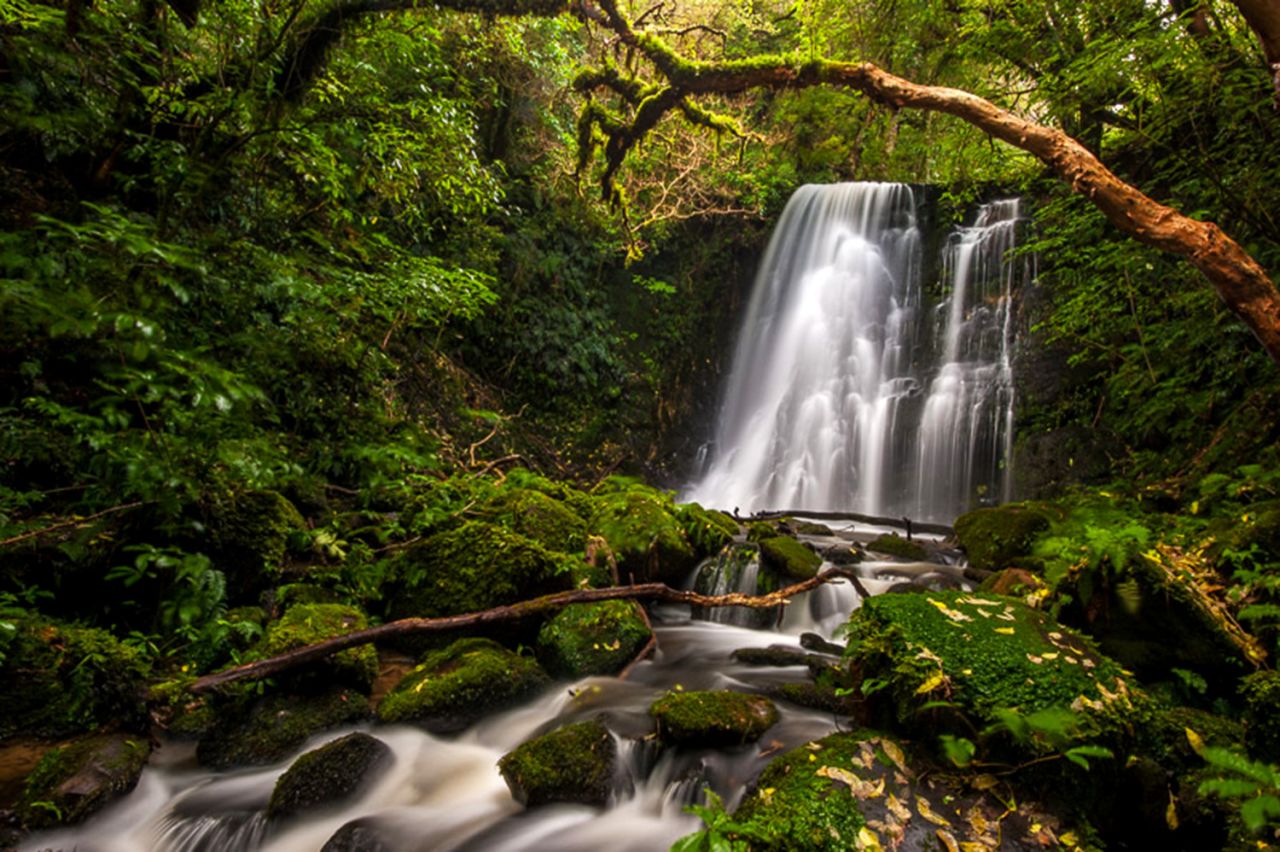 In the running for the country's most beautiful waterfall. 