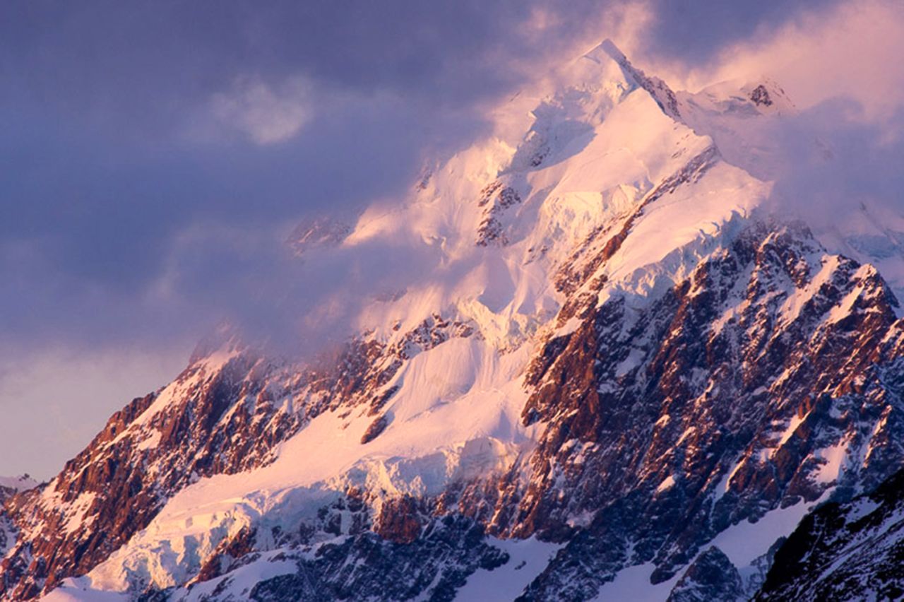 At 3,754 meters, Aoraki/Mount Cook is New Zealand's highest mountain. 