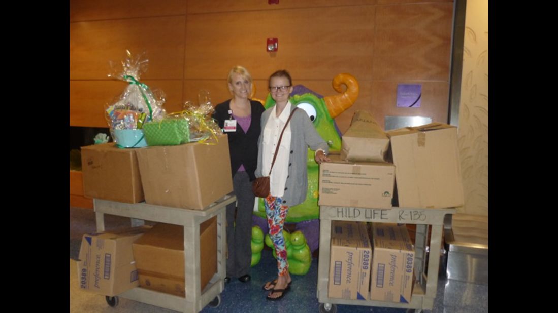 Instead of getting gifts, Daniela collected more than 100 toys for hospitalized children for her 18th birthday on June 2. 