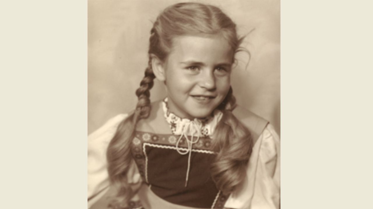 Mary at 7 years old