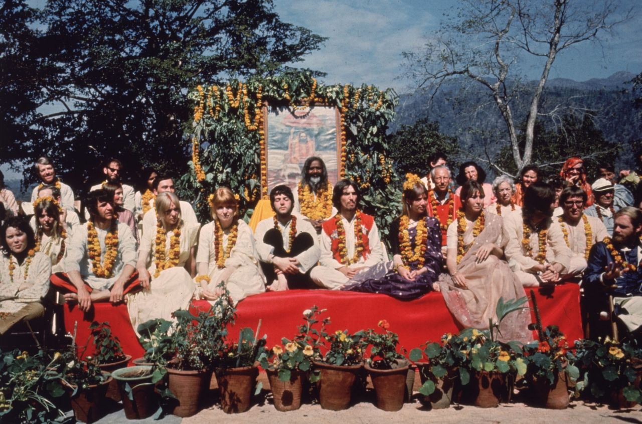The Beatles visited the ashram of Mahareshi Mahesh Yogi in 1968 to learn meditation. It's said that they wrote more than 40 songs during their stay, including some that were later featured on "The White Album" and "Abbey Road."