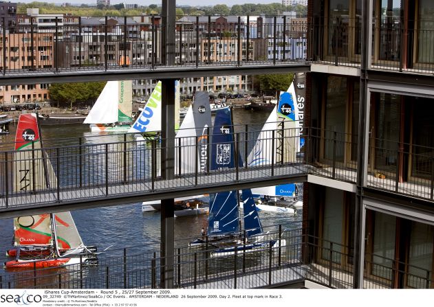 No venue is too small, apparently, with crews even battling it out on the narrow canals of Amsterdam, Holland, in recent years.