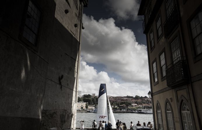 The series plays host to a variety of breathtaking backdrops, such as this one in Portugal last season.