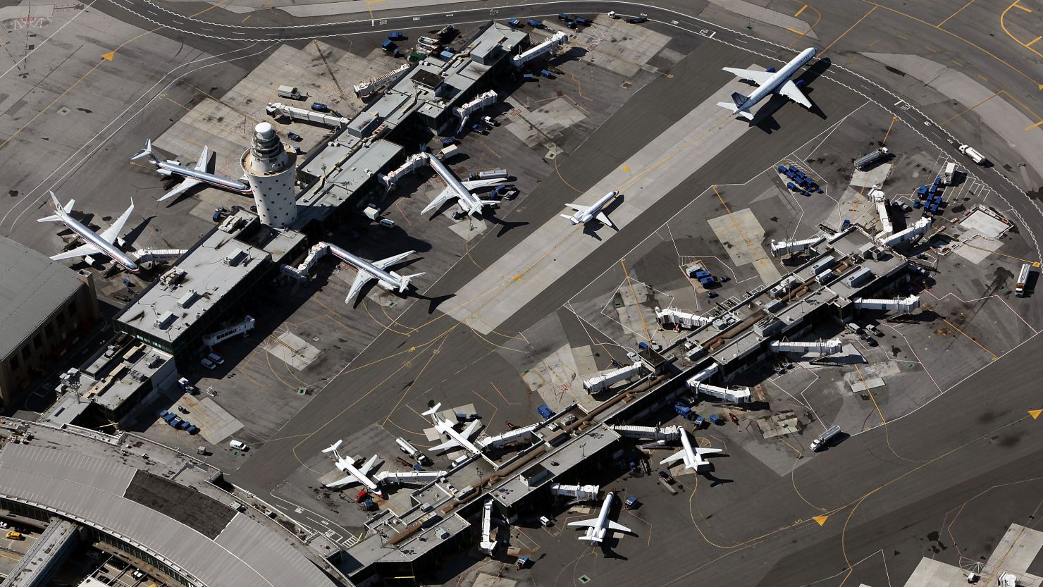 There have been two minor collisions on the ground at La Guardia this week.