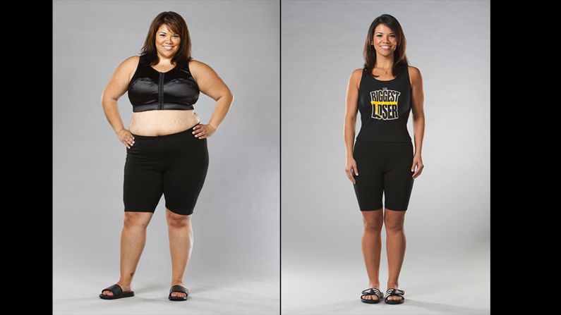 Michelle Aguilar's 100-pound weight loss on season 6 of "The Biggest Loser" was more than just a physical change. "Not only did it show me that I was capable of more than I believed I was, but it also helped me to truly find myself," <a href="http://www.beliefnet.com/Entertainment/Books/Facing-the-Fear-With-Michelle-Aguilar.aspx" target="_blank" target="_blank">she said</a>. "I learned to change from the inside out."