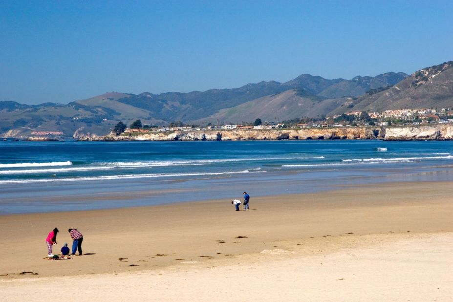 The mellow central California coastal town of San Luis Obispo offers gorgeous beaches and easy access to wine country.