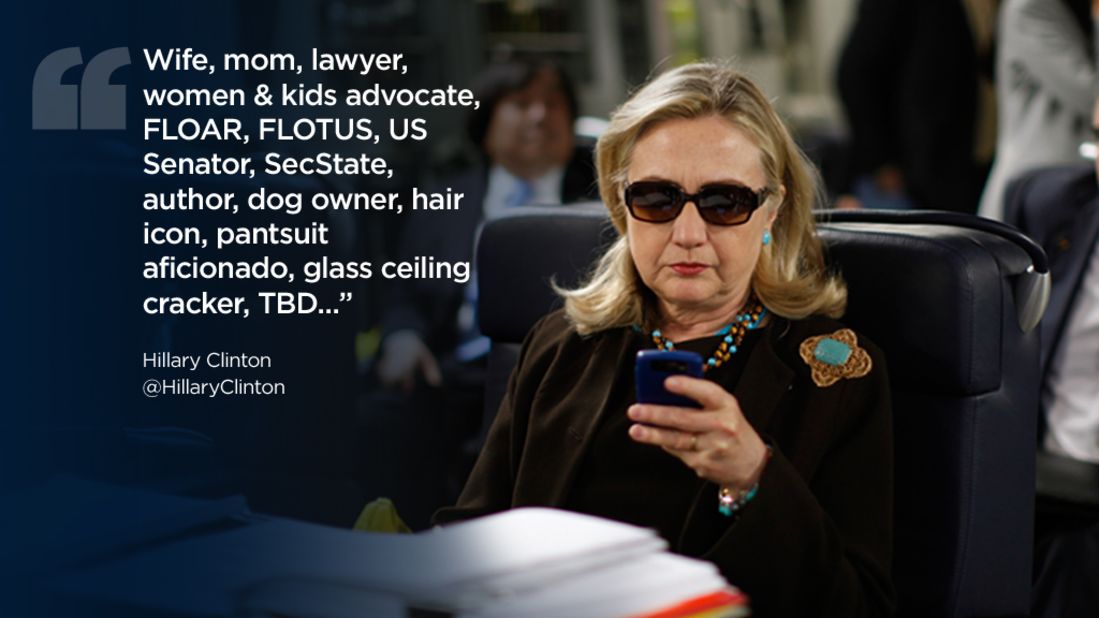 Twitter quotes Hilary Clinton
