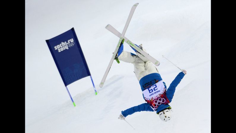 South Korea's Seo Jung-Hwa competes in the women's moguls.