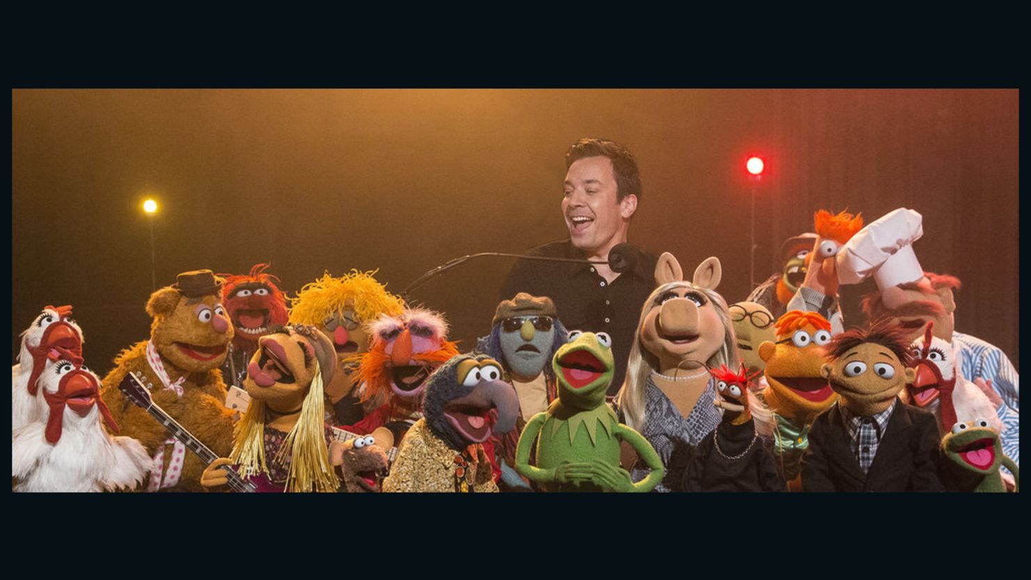 The Muppets band joined Jimmy Fallon as he hosted his last episode of "Late Night."