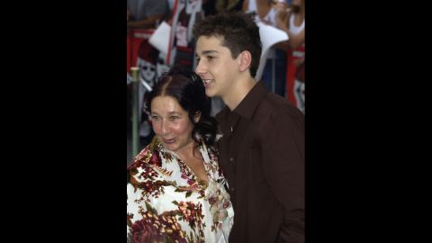 "Holes" wasn't the only movie LaBeouf worked on that year. He also appeared in "Dumb and Dumberer: When Harry Met Lloyd," "Charlie's Angels: Full Throttle " and "The Battle of Shaker Heights." For the latter movie's premiere in August 2003, the then 17-year-old actor brought his mom as his date.