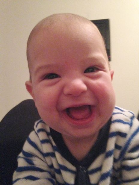 "Pop! Goes the Weasel. I don't know why that's so funny... It just is!" -- Wilson Kinder (son of AC360 producer Gabriel Kinder), age 5 months. We hear ya, kid! 