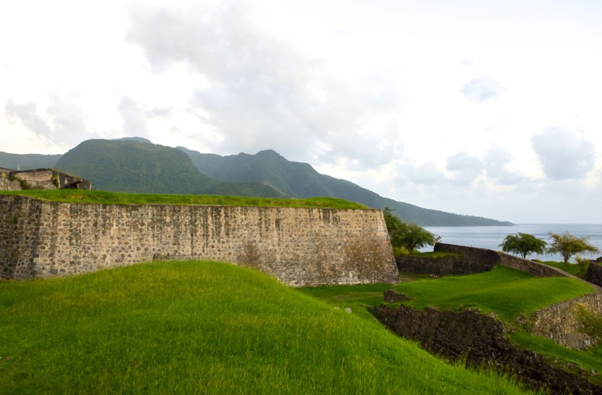 Guadeloupe is dotted with ancient forts -- remnants of a colonial tugs of war between the French and British. 