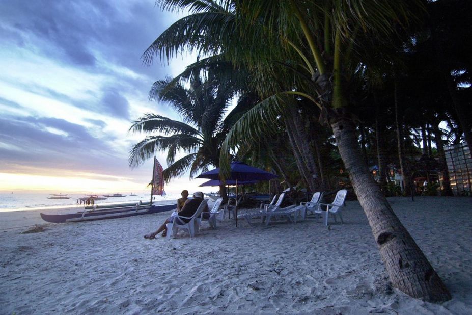 Sundowners, anyone? Just another perfect day in Boracay.
